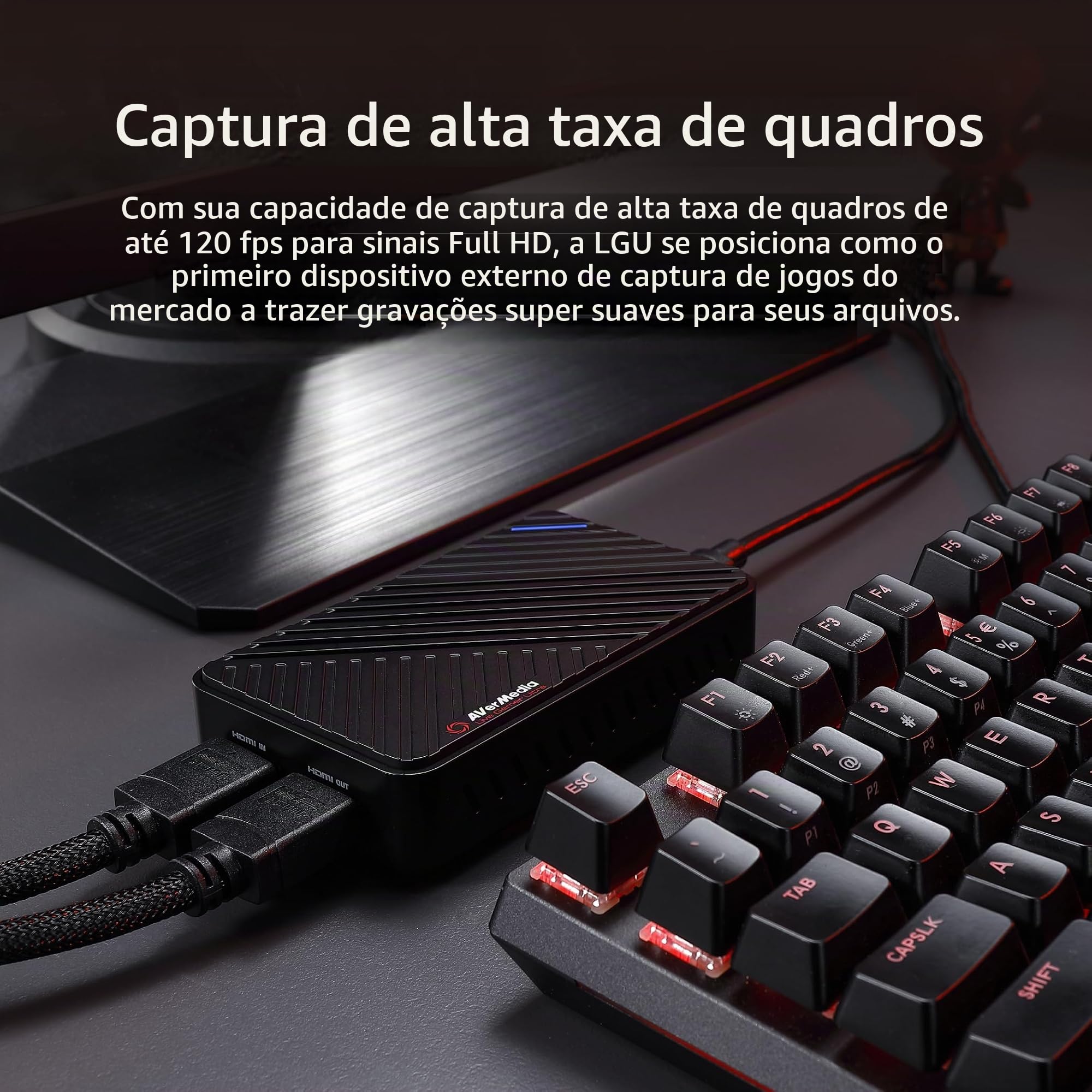 AVerMedia Live Gamer Ultra GC553 – 4K60 HDR Pass-Through, captura